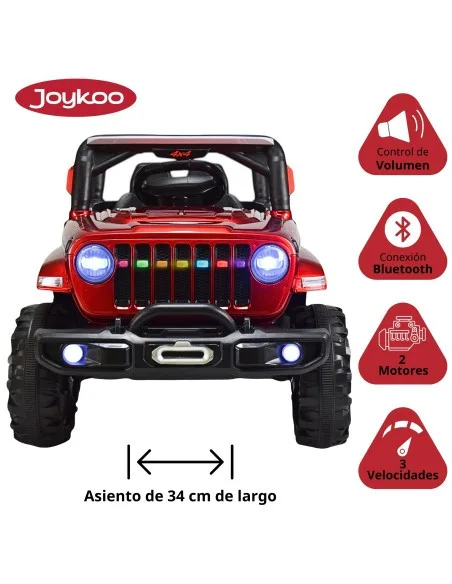 Montable Electrico Camioneta 4x2 Control Remoto Luz Led 12v | Joykoo Tienda Oficial