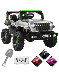 Montable Electrico Camioneta 4x2 Control Remoto Luz Led 12v Joykoo - 8