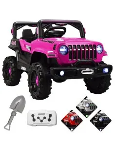 Montable Electrico Camioneta 4x2 Control Remoto Luz Led 12v Joykoo - 22