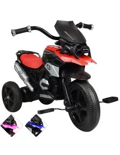 Triciclo para Niños Diseño de Moto Luz y Sonido 2 a 4 años Joykoo - 1