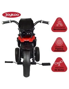 Triciclo para Niños Diseño de Moto Luz y Sonido 2 a 4 años Joykoo - 1 2