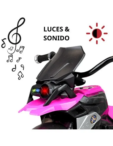 Triciclo para Niños Diseño de Moto Luz y Sonido 2 a 4 años | Joykoo Tienda Oficial