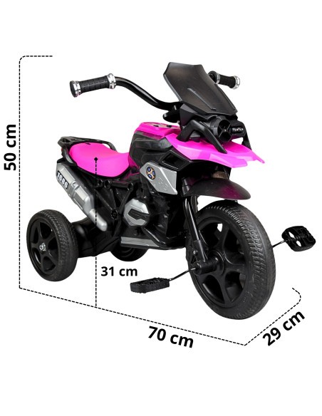 Triciclo para Niños Diseño de Moto Luz y Sonido 2 a 4 años | Joykoo Tienda Oficial