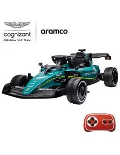 Montable Electrico para Niños Formula 1 con Control Remoto 12v Aston Martin F1 - 1
