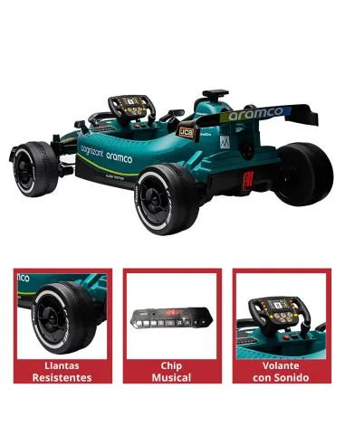 Montable Electrico para Niños Formula 1 con Control Remoto 12v | Joykoo Tienda Oficial