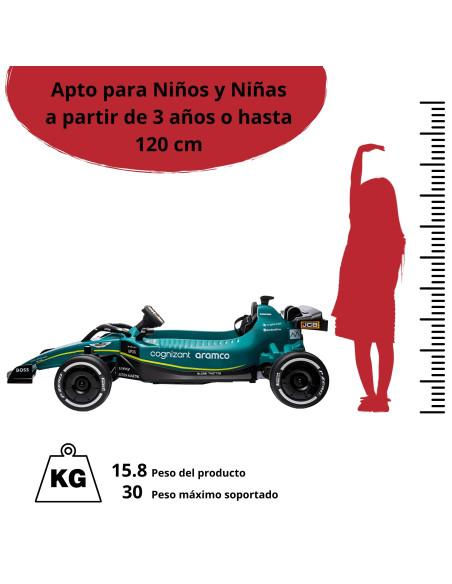 Montable Electrico para Niños Formula 1 con Control Remoto 12v | Joykoo Tienda Oficial