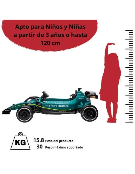 Montable Electrico para Niños Formula 1 con Control Remoto 12v | Joykoo Tienda Oficial