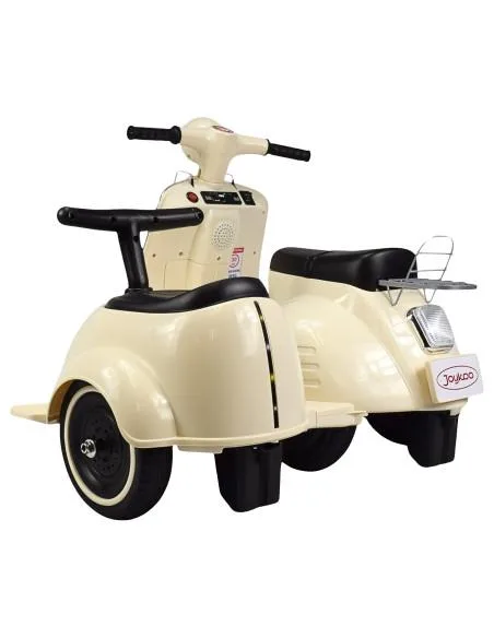 Motocicleta Montable Electrica Doble Asiento Sonido Luz Led 6v | Joykoo Tienda Oficial