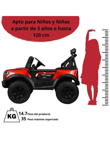 Montable Electrico Raptor para Niños Control Remoto Luz Led 12v | Joykoo Tienda Oficial