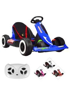Montable Electrico Go Kart para Niños Largo Ajustable Luz 12v Joykoo - 19