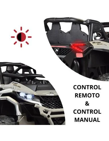 Montable Electrico Speed para Niños Control Remoto Luces Led y Sonido Bluetooth 12v | Joykoo Tienda Oficial