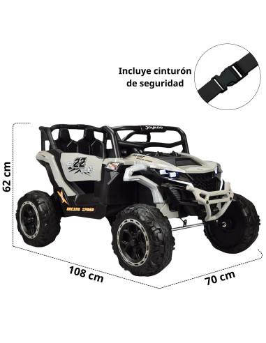 Montable Electrico Speed para Niños Control Remoto Luces Led y Sonido Bluetooth 12v | Joykoo Tienda Oficial