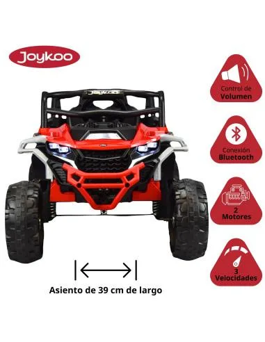 Montable Electrico Speed para Niños Control Remoto Luces Led y Sonido Bluetooth 12v | Joykoo Tienda Oficial