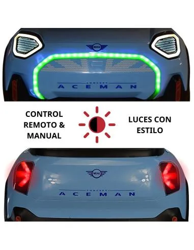 Montable Electrico para Niños Mini Aceman Control Remoto 12v | Joykoo Tienda Oficial