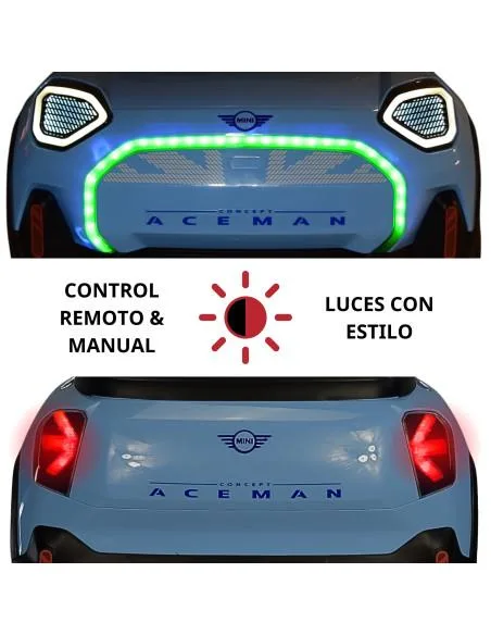 Montable Electrico para Niños Mini Aceman Control Remoto 12v | Joykoo Tienda Oficial