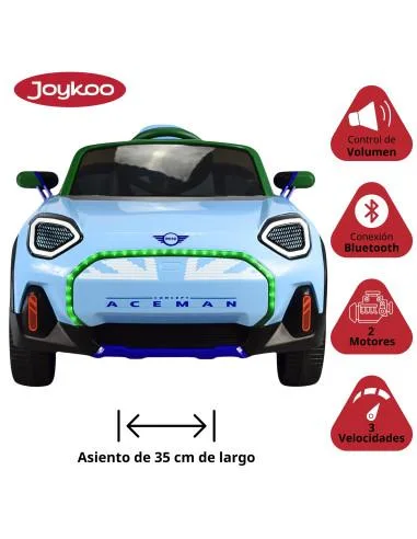 Montable Electrico para Niños Mini Aceman Control Remoto 12v | Joykoo Tienda Oficial