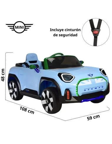Montable Electrico para Niños Mini Aceman Control Remoto 12v | Joykoo Tienda Oficial