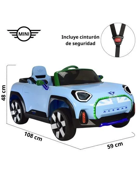 Montable Electrico para Niños Mini Aceman Control Remoto 12v | Joykoo Tienda Oficial