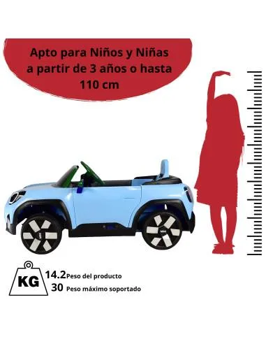 Montable Electrico para Niños Mini Aceman Control Remoto 12v | Joykoo Tienda Oficial