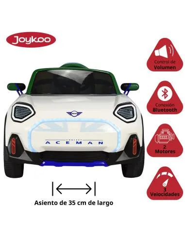 Montable Electrico para Niños Mini Aceman Control Remoto 12v | Joykoo Tienda Oficial