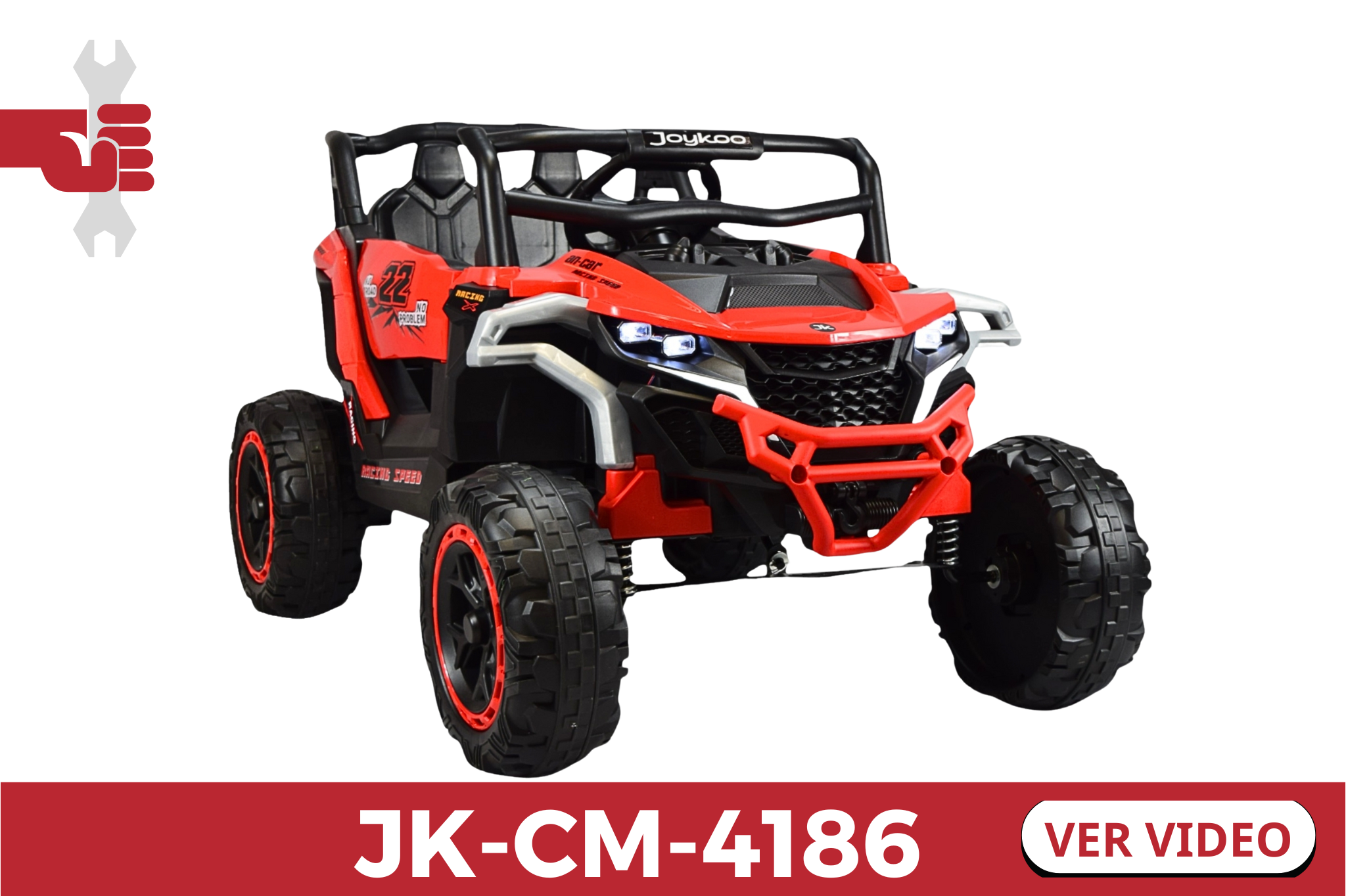 Montable infantil tipo convertible el&eacute;ctrico modelo JE1688 &ndash; imagen para video de instalaci&oacute;n paso a paso