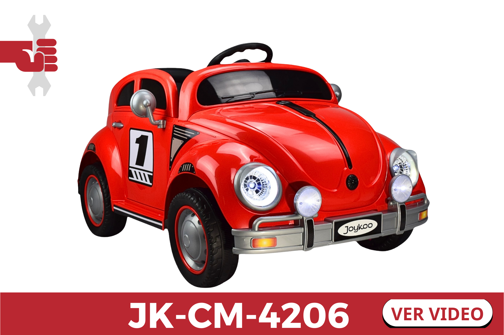 Triciclo infantil reclinable con toldo modelo JK-TR-0296 &ndash; imagen para gu&iacute;a de armado en video