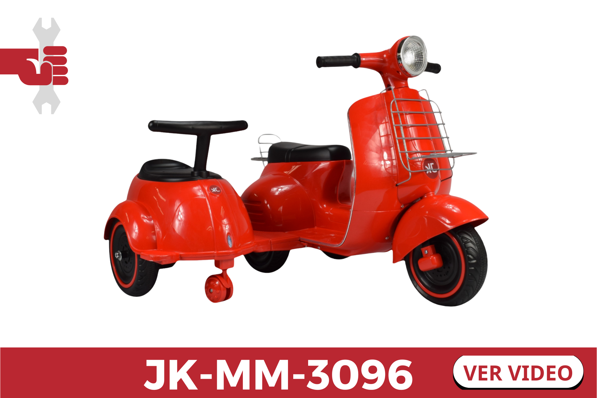 Montable tipo Jeep el&eacute;ctrico para ni&ntilde;os modelo JK-CM-3186 &ndash; imagen para gu&iacute;a de armado Joykoo