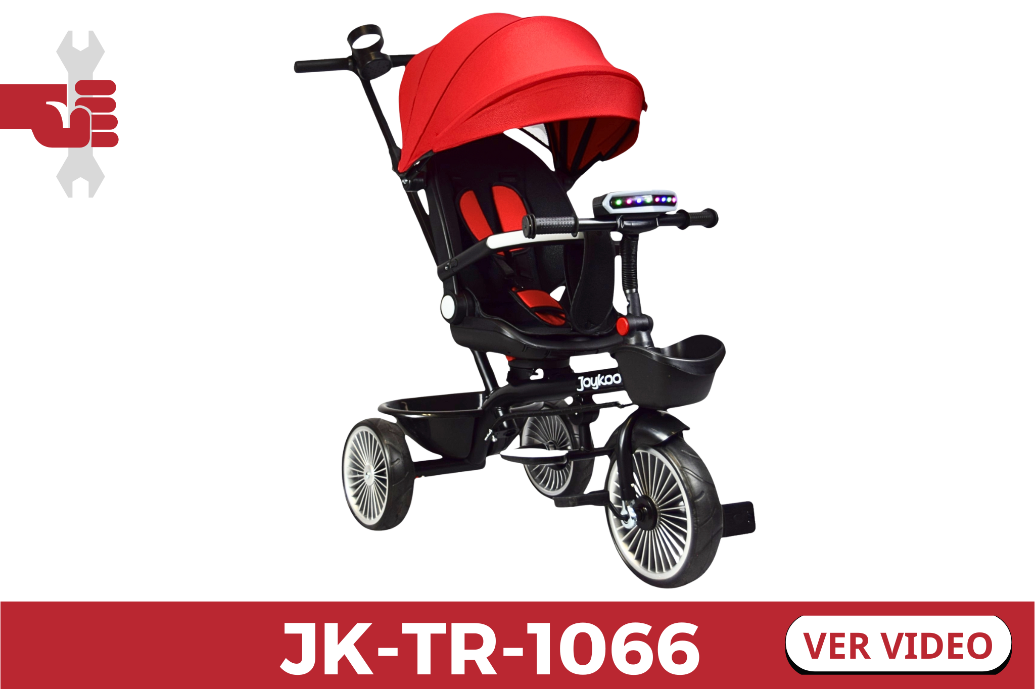 Montable infantil tipo vocho el&eacute;ctrico modelo JK-CM-4206 &ndash; imagen para gu&iacute;a de instalaci&oacute;n Joykoo